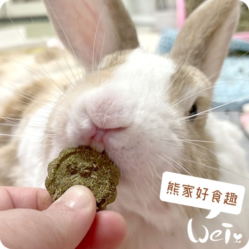 魏啥麻-熊家好食趣 手作草餅 (兔 天竺鼠零食)-規格圖9