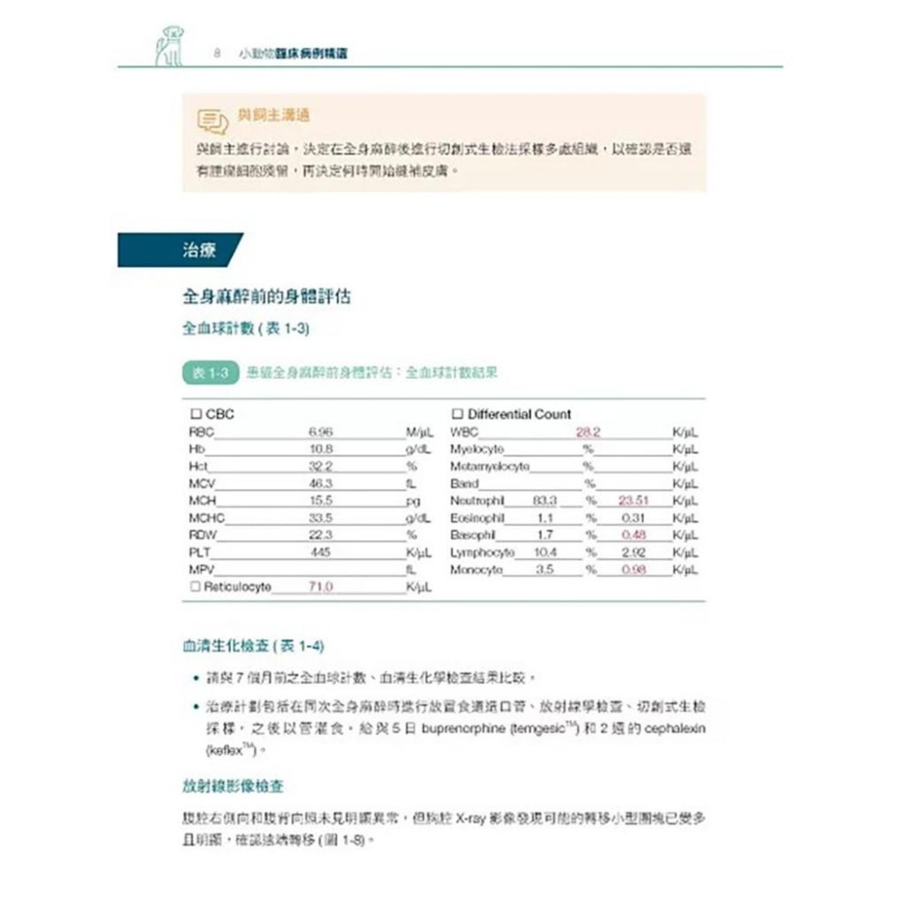 魏啥麻-《書》小動物臨床病例精選，第一部 (下單後進貨) 專業獸醫書籍-細節圖8