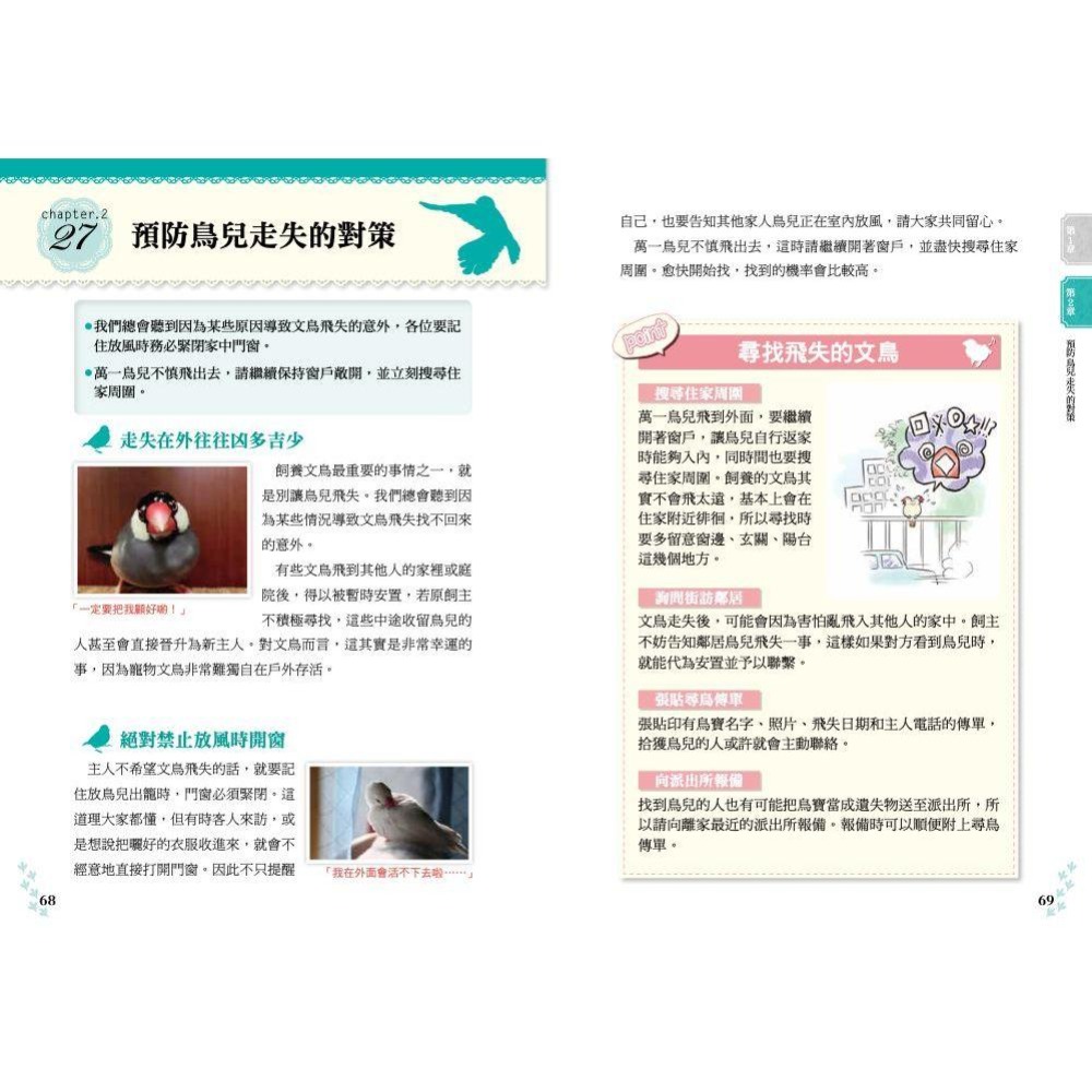 魏啥麻-《書》文鳥的幸福飼育指南 もっと知りたい 文鳥のすべて 幸せな飼い方・接し方がわかる本-細節圖7