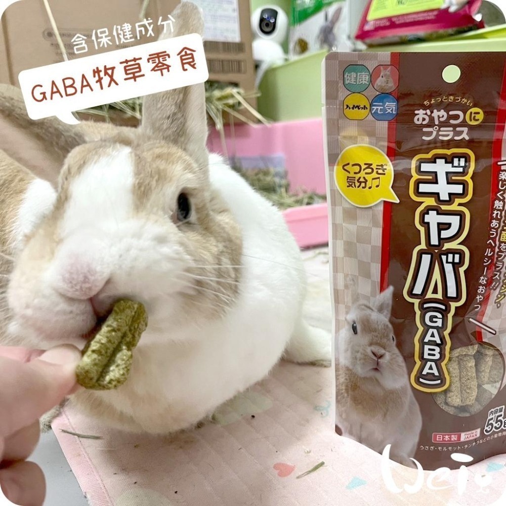 魏啥麻-日本HI PET GABA牧草零食 55g (含γ-氨基丁酸 含苜蓿 情緒壓力紓緩)(兔 天竺鼠零食)-細節圖3