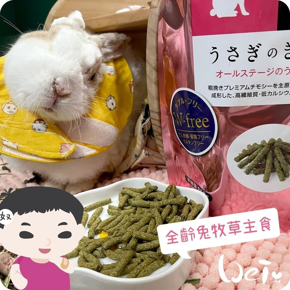 魏啥麻-日本HI PET粉極全齡兔牧草主食飼料850g(低鈣 無穀物無麩質 營養高 乳酸菌)-細節圖2