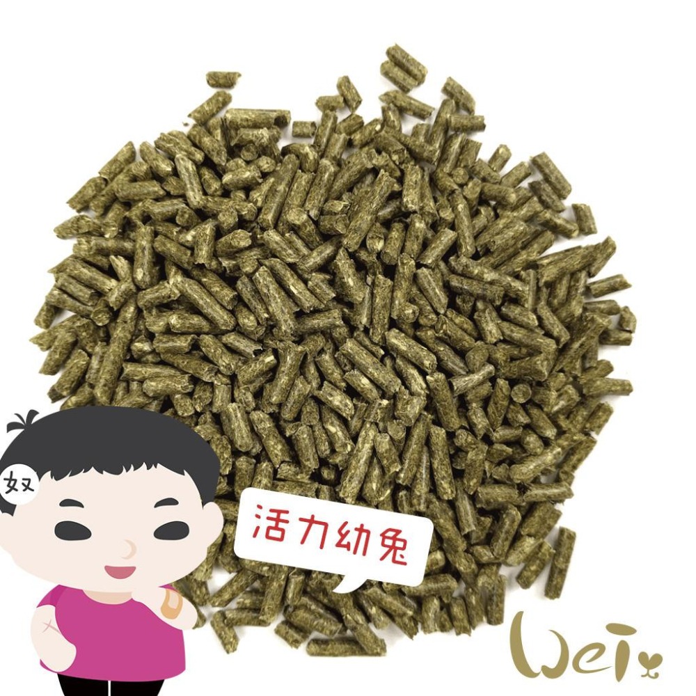 魏啥麻-美國OXBOW活力幼兔配方 5磅(約2.3kg) (粗纖維高(22-25%) 蛋白質高(15%)(幼兔飼料)-細節圖2