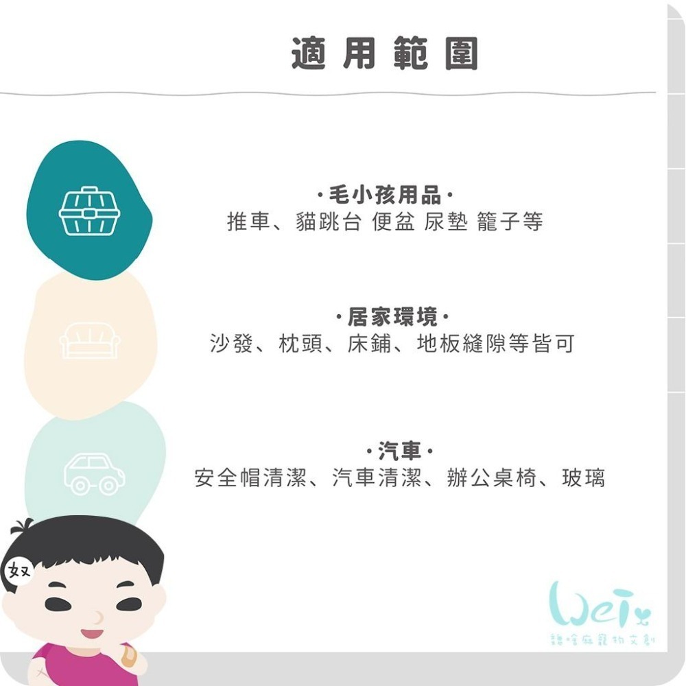 魏啥麻-光能淨 寵物環淨去污除臭噴劑 (環境清潔) 120ml/450ml(兔 天竺鼠)-細節圖6