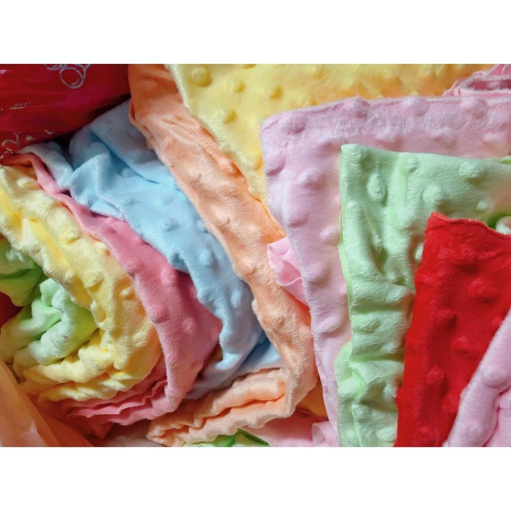 魏啥麻手作-【台灣製造】泡泡小床毯 (兔 天竺鼠)-細節圖9