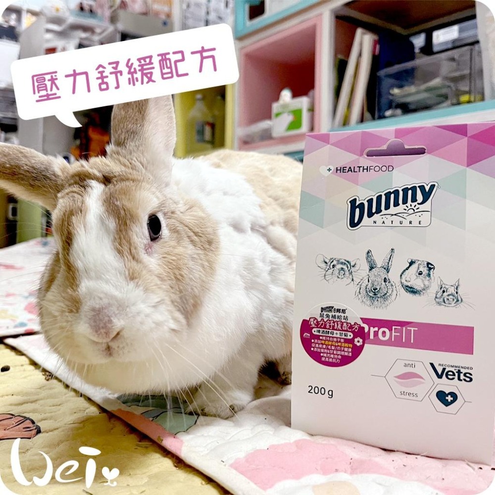魏啥麻-德國邦尼Bunny 壓力舒緩配方 200g(腸道 毛髮 血糖保健)兔 天竺鼠保健品-細節圖4