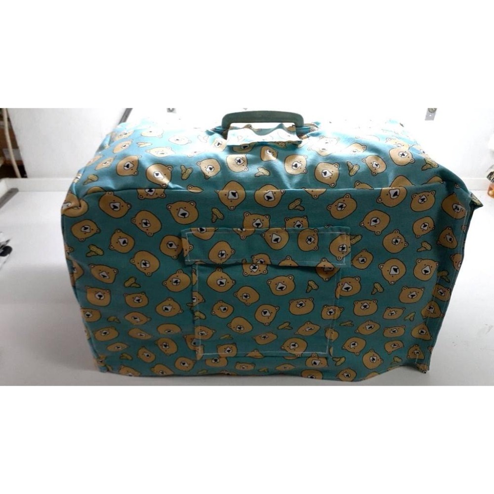 魏啥麻手作-外出籠 防風罩 (透氣棉布款) 純販售外出籠罩，不含籠子-細節圖7