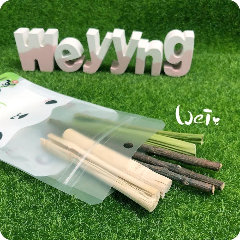 魏啥麻-天然甜竹啃木 35g (長短粗度隨機)(純天然無添加 請少量給予)寵物手工零食-細節圖6
