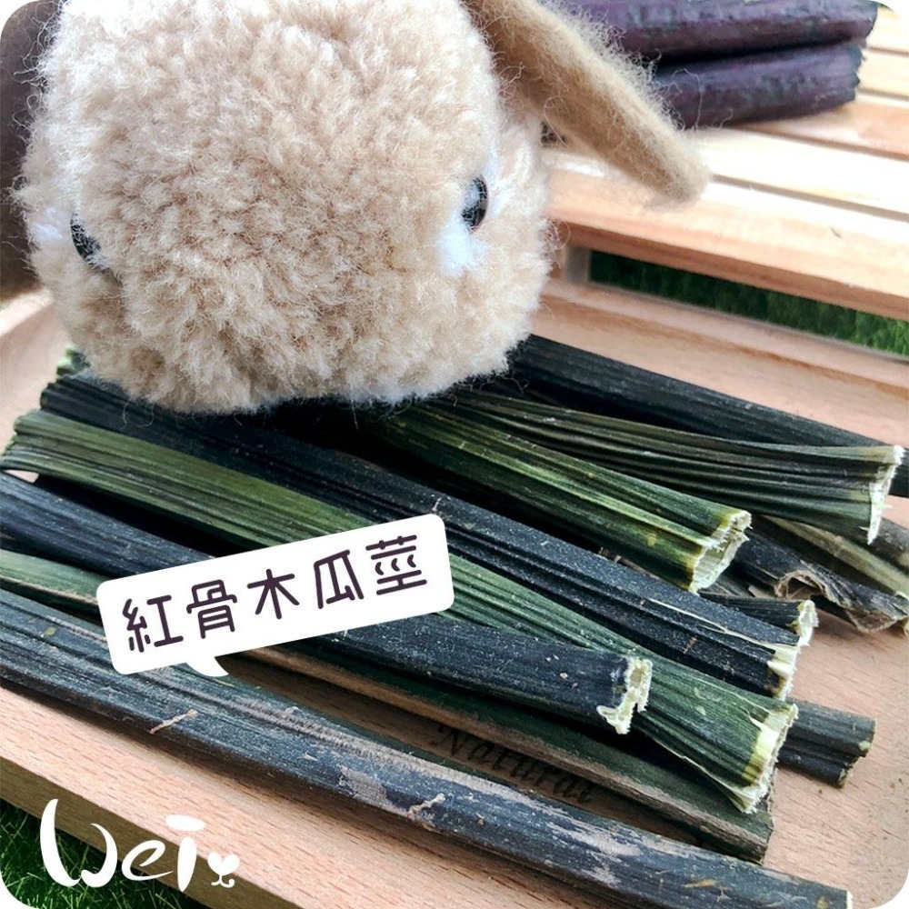 魏啥麻 - 台灣國產紅骨木瓜莖 (純天然無添加 請少量給予)寵物手工零食-細節圖2