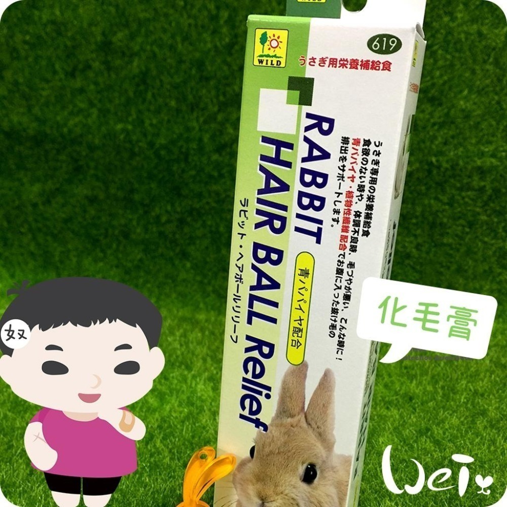 魏啥麻-日本SANKO 愛兔化毛膏 50g(兔 天竺鼠保健品)-細節圖6