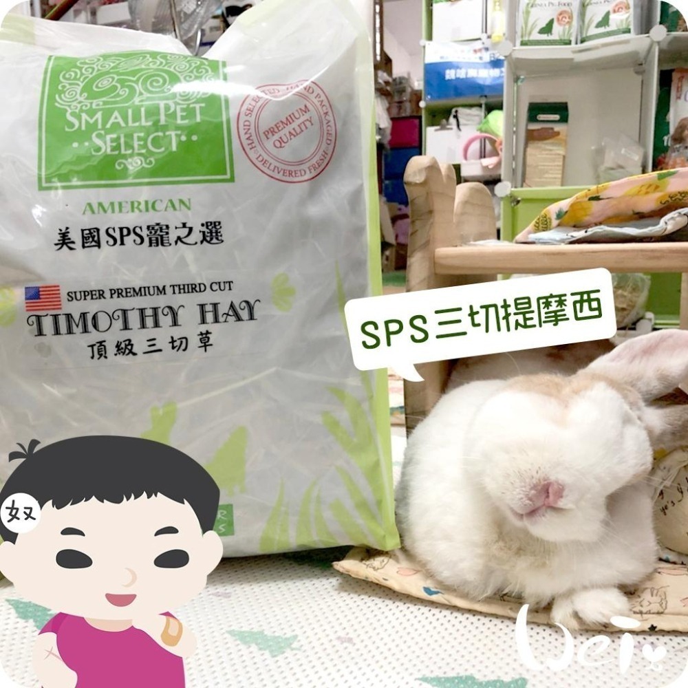魏啥麻-美國SPS寵之選三切提摩西 1lb(454g) 袋裝無夾鏈 (葉多)  (兔 天竺鼠 龍貓牧草)-細節圖3