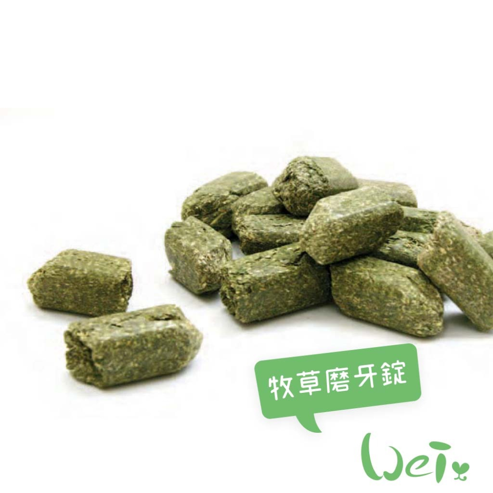 魏啥麻-APD美寵莊園 牧草磨牙錠 4oz(50%提摩西草+50%苜蓿乾草) 兔 龍貓 天竺鼠磨牙零食-細節圖2