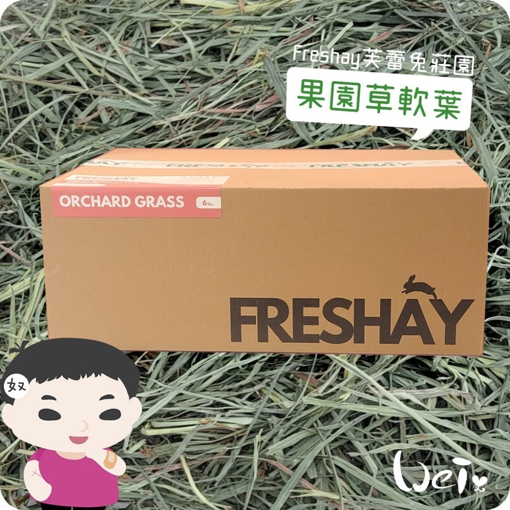魏啥麻-Freshay芙蕾兔莊園 果園草軟葉 (兔 天竺鼠 龍貓 牧草)-細節圖4