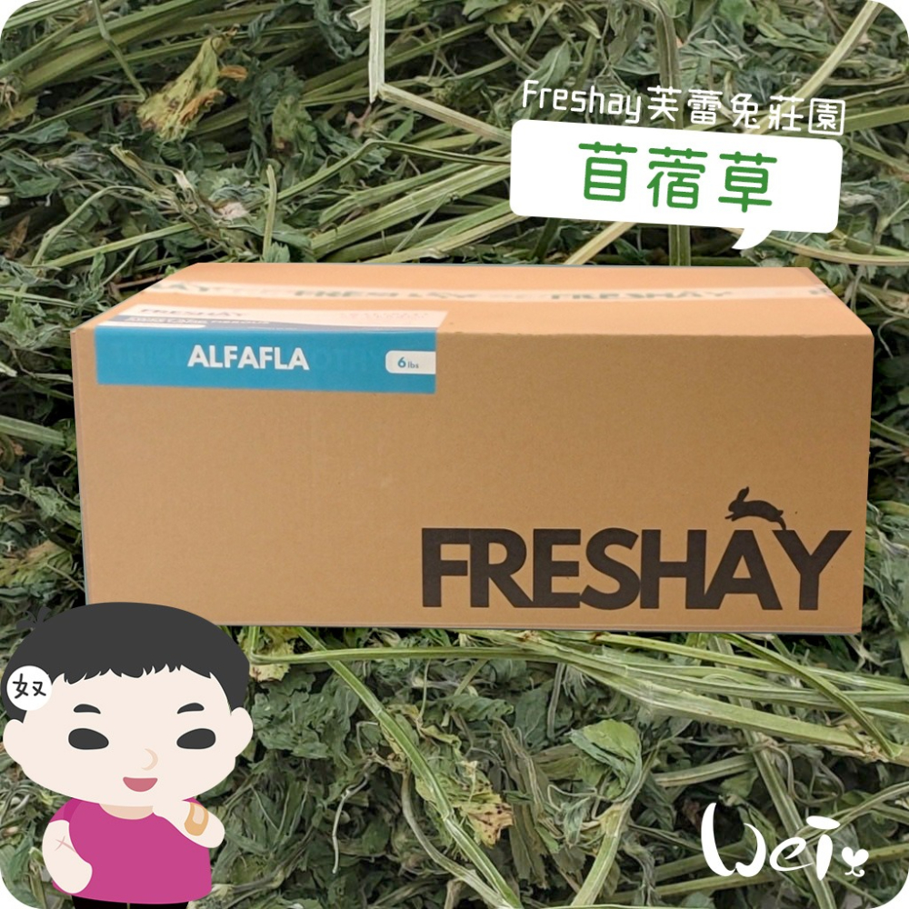 魏啥麻-Freshay芙蕾兔莊園 苜蓿草 (兔 天竺鼠 龍貓 牧草)-細節圖2