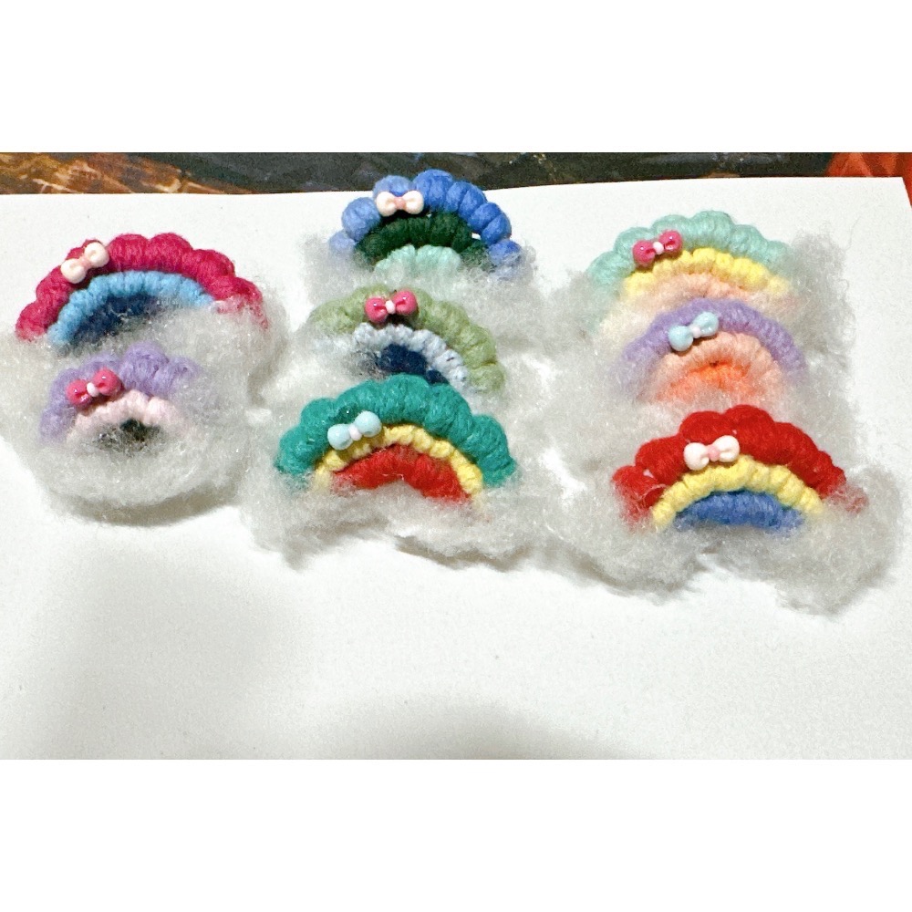 可愛🌈彩虹手機腕繩（短-細節圖4