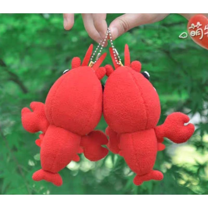 🇹🇼現貨 親手縫儀式感【🍀幸福四葉草🍀】《可愛龍蝦情侶掛飾一組2入》 diy材料包/ 絨布免裁剪/親子手作/批發/社團-細節圖5