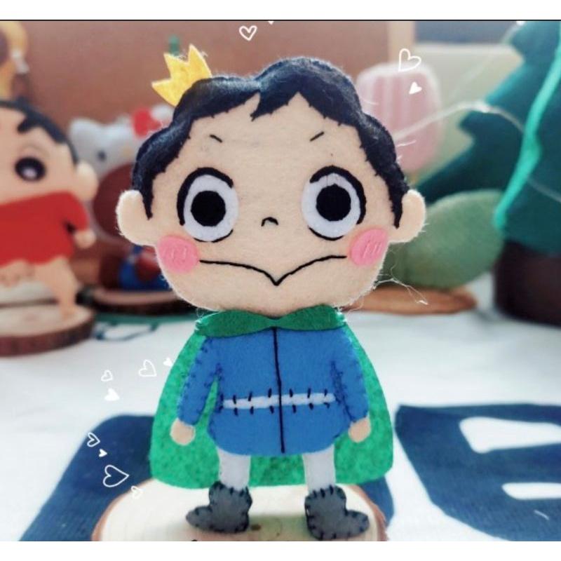 🇹🇼現貨 親手縫更有愛【🍀幸福四葉草🍀】《國王排名波吉王子掛飾香包》 diy材料包/ 不織布免裁剪/親子手作/批發/社團-細節圖2
