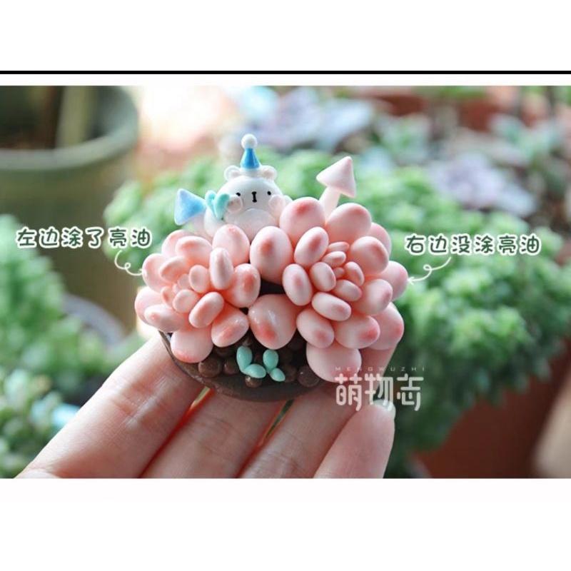🇹🇼現貨 【🍀幸福四葉草生活館🍀】《輕黏土專用亮光漆》 diy材料包/ 不織布免裁剪/親子手作/批發-細節圖6