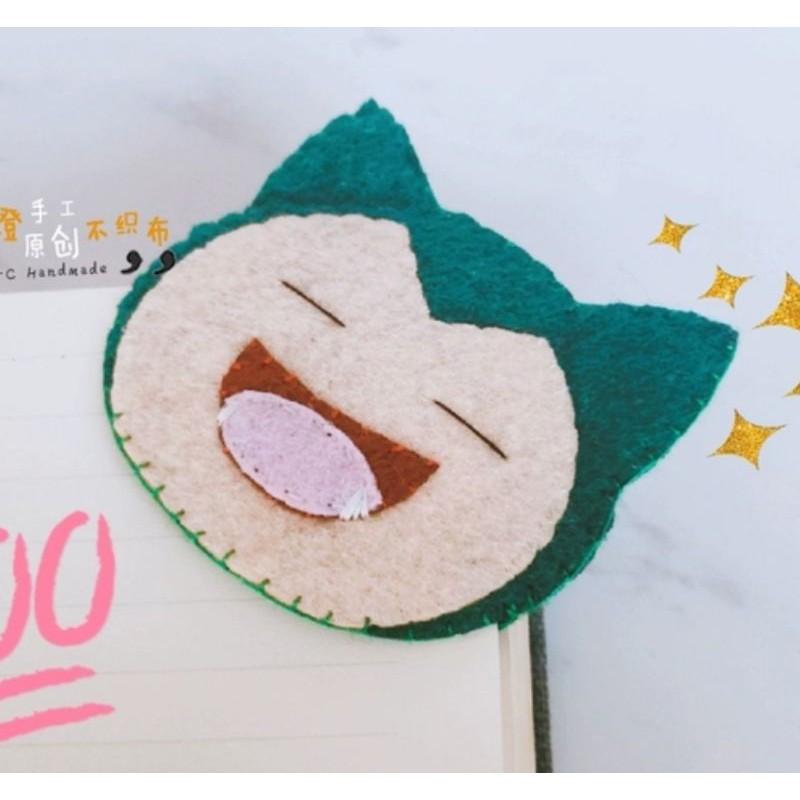 🇹🇼 現貨 親手更有愛《🍀幸福四葉草🍀》可免縫【6入 寶可夢皮卡丘神奇寶貝磁鐵書籤】diy材料包/免裁剪/親子手作-細節圖3