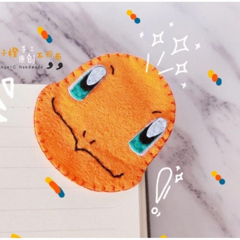 🇹🇼 現貨 親手更有愛《🍀幸福四葉草🍀》可免縫【6入 寶可夢皮卡丘神奇寶貝磁鐵書籤】diy材料包/免裁剪/親子手作-細節圖4