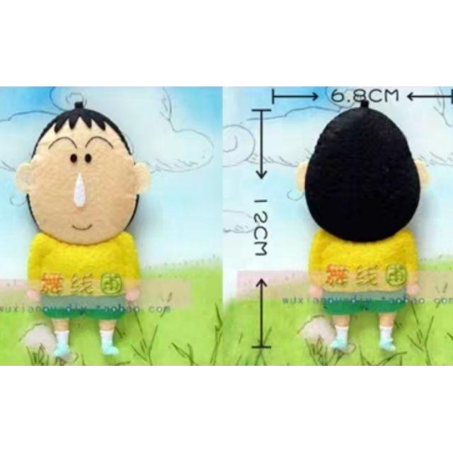 🇹🇼現貨 親手縫更有愛《🍀幸福四葉草手作館🍀》《蠟筆小新春日防衛隊8款》不織布材料包/免裁剪/批發/文創/親子手作-細節圖6