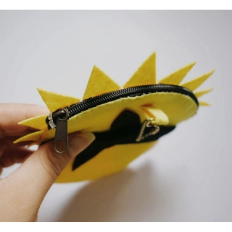 🇹🇼現貨 親手縫更有愛【🍀幸福四葉草🍀】《火影忍者鳴人零錢包》diy材料包/免裁剪/批發/文創/手作材料包/親子手作-細節圖4