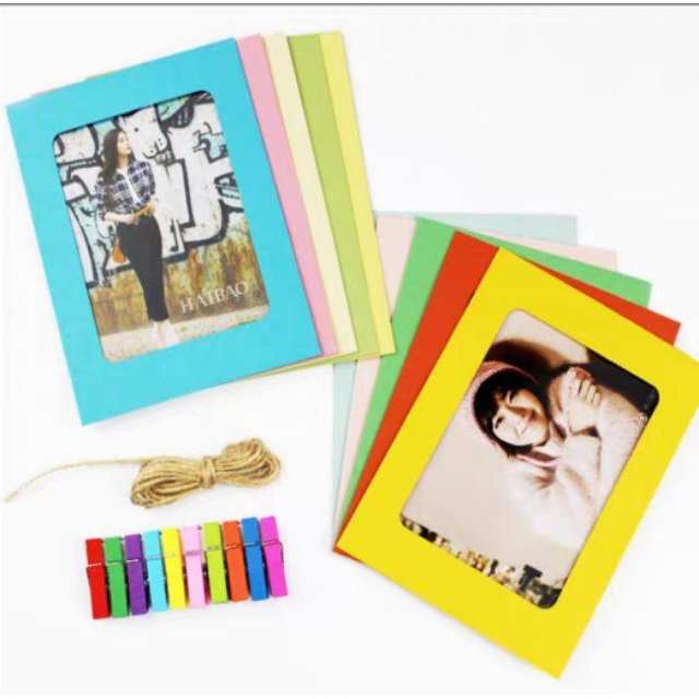 【Diy更有愛♡現貨】《10色款相片牆組》生活小物/#親手縫/批發/文創/療癒/暫離手機/孕期手作/親子手作/優雅手作-細節圖4