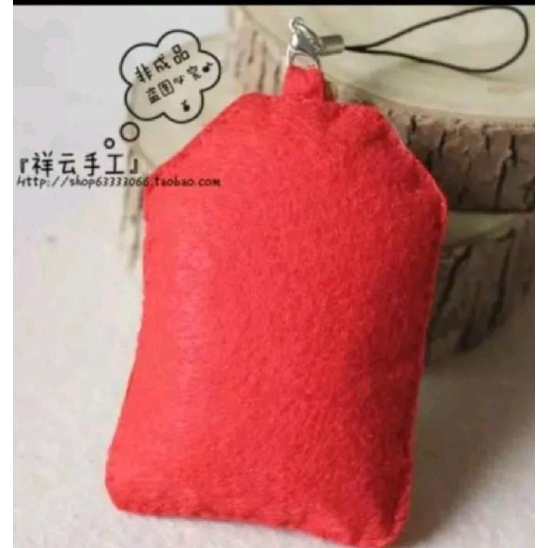 🇹🇼現貨 親手縫更有愛【🍀幸福四葉草🍀】《達摩祈福開運平安掛飾車掛2款》diy材料包/不織布免裁剪/批發/文創/親子手作-細節圖6