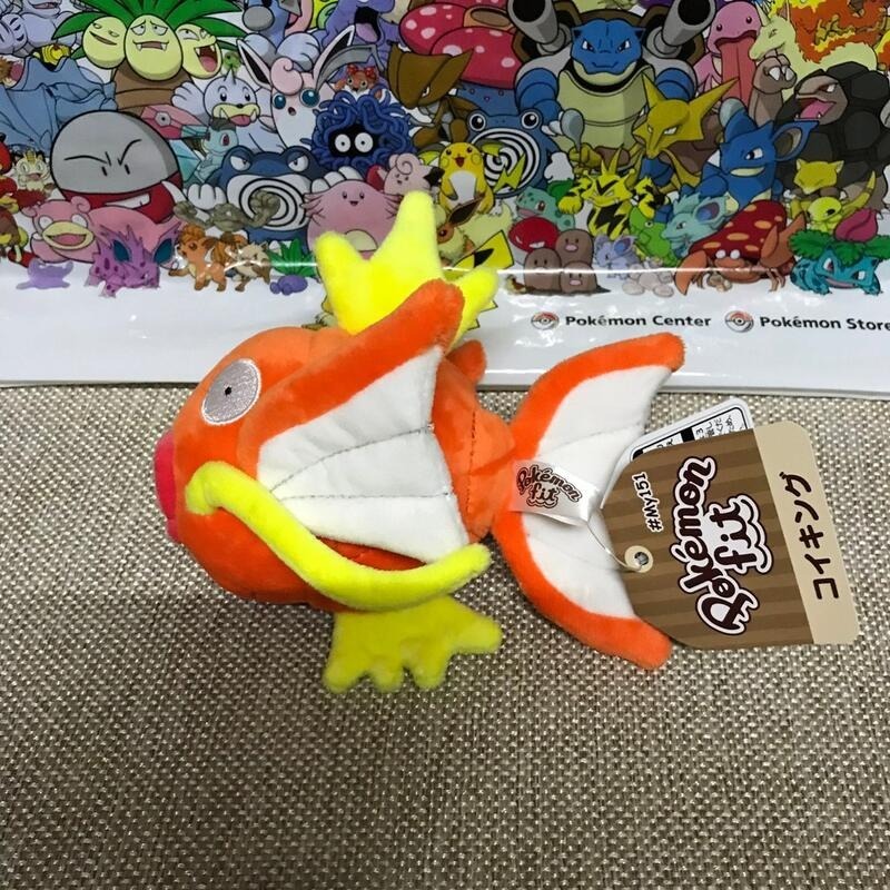 【全新品】日本 Pokémon Store / Center 精靈寶可夢 寶可夢 Pokemon 神奇寶貝 鯉魚王 玩偶-細節圖4