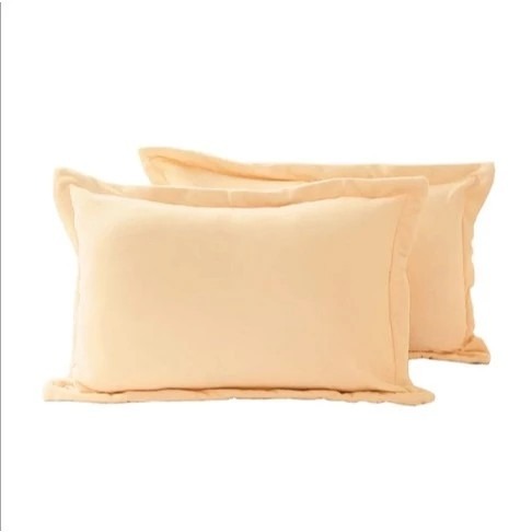 【卓瑩官方直營】奈米遠紅外線-粉橘刷毛枕套-2入-細節圖2