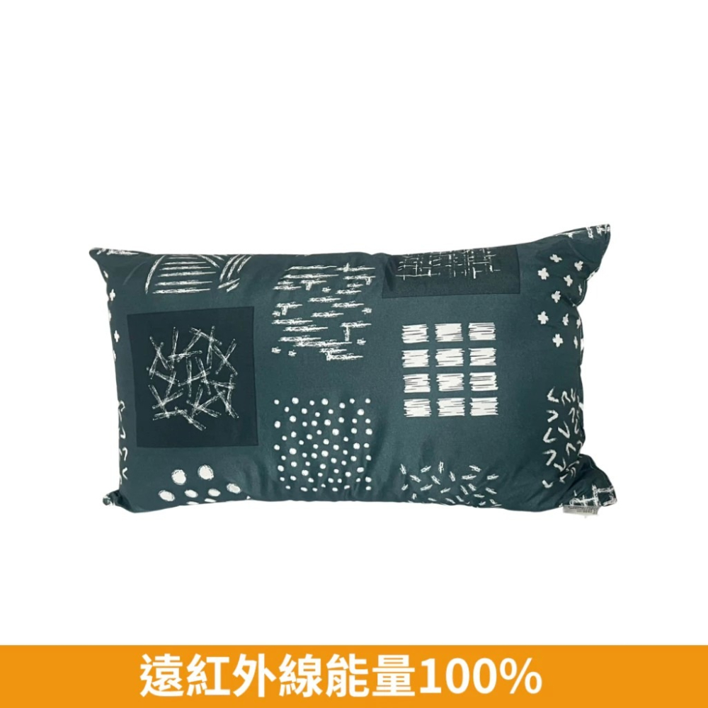 【卓瑩官方直營】奈米遠紅外線-綠印森芯好眠枕-美鳳代言同款花色枕頭-細節圖2