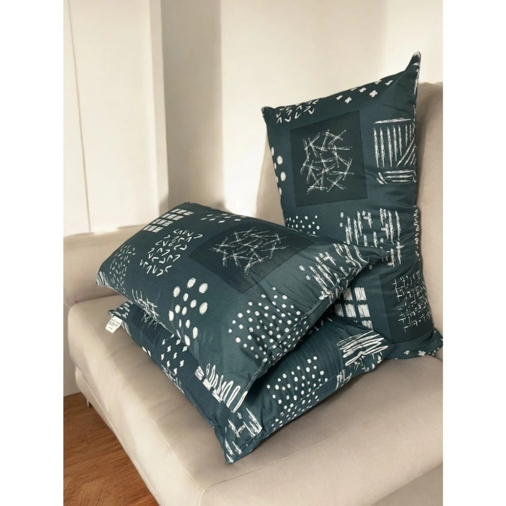 【卓瑩官方直營】奈米遠紅外線-綠印森芯好眠枕-美鳳代言同款花色枕頭-細節圖3