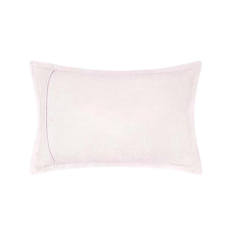 【卓瑩官方直營】奈米遠紅外線-藕色刷毛枕套-2入-細節圖3