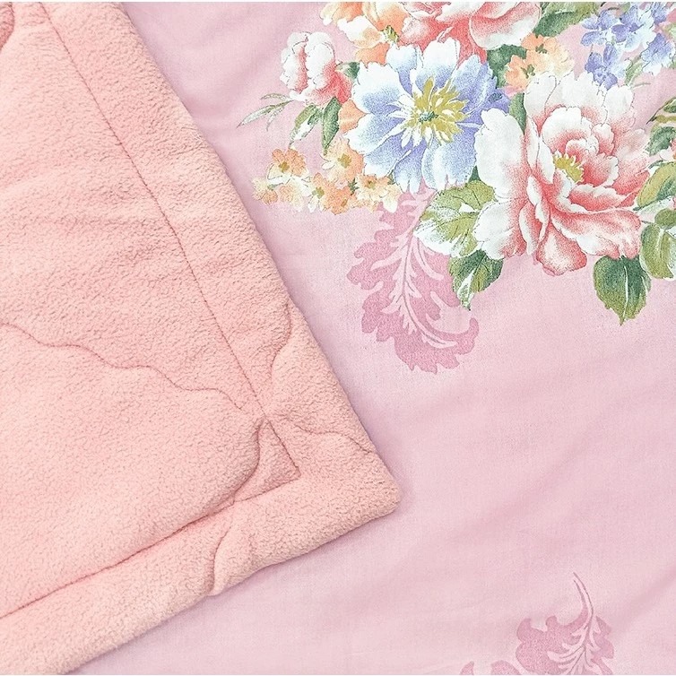 【卓瑩官方直營】奈米遠紅外線-胭脂粉毯被-秋冬-5x6.2呎-細節圖3