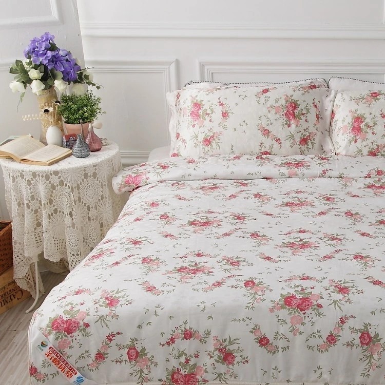 【卓瑩官方直營】奈米遠紅外線-玫瑰粉毯被套3件組-秋冬-6x7呎-細節圖4