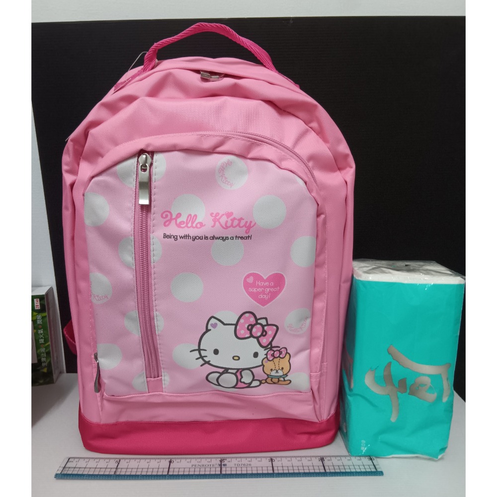 HELLO KITTY 雙層背包 後背包-細節圖4