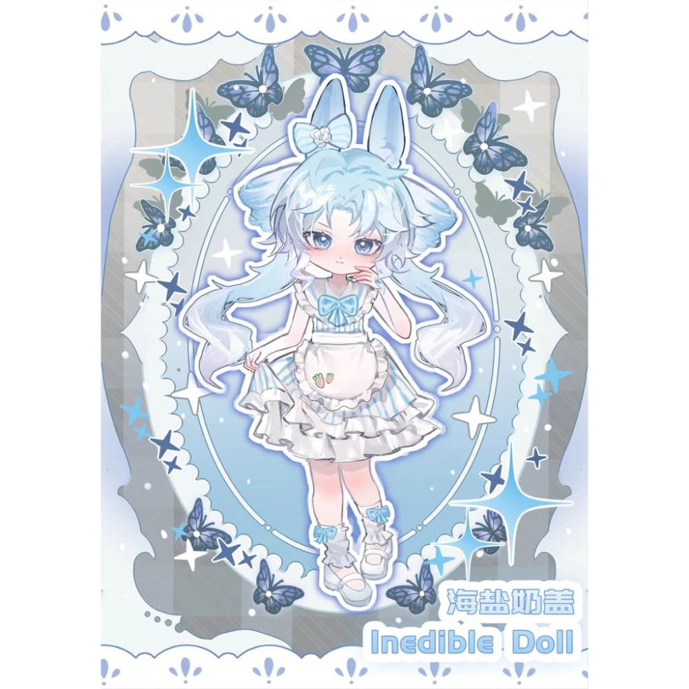 【現貨】 不可食用人偶 一週年吊卡 12分 BJD 娃娃 可動關節玩偶-細節圖3