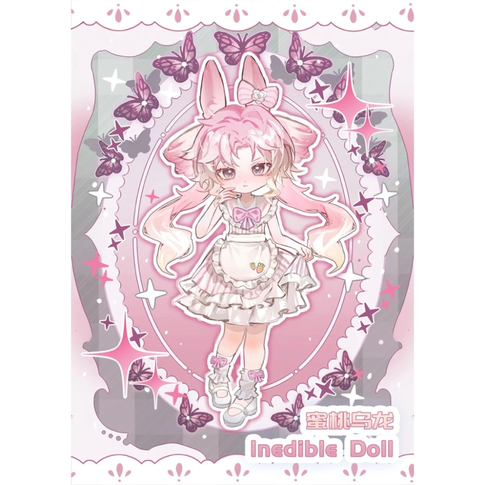 【現貨】 不可食用人偶 一週年吊卡 12分 BJD 娃娃 可動關節玩偶-規格圖4