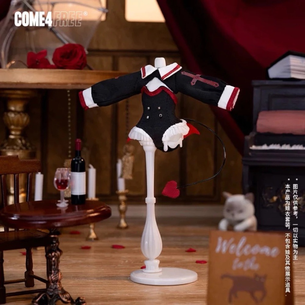 【現貨】 come4free 童話系列 12分 BJD 娃衣 莉莉安信使(不含娃)-細節圖3