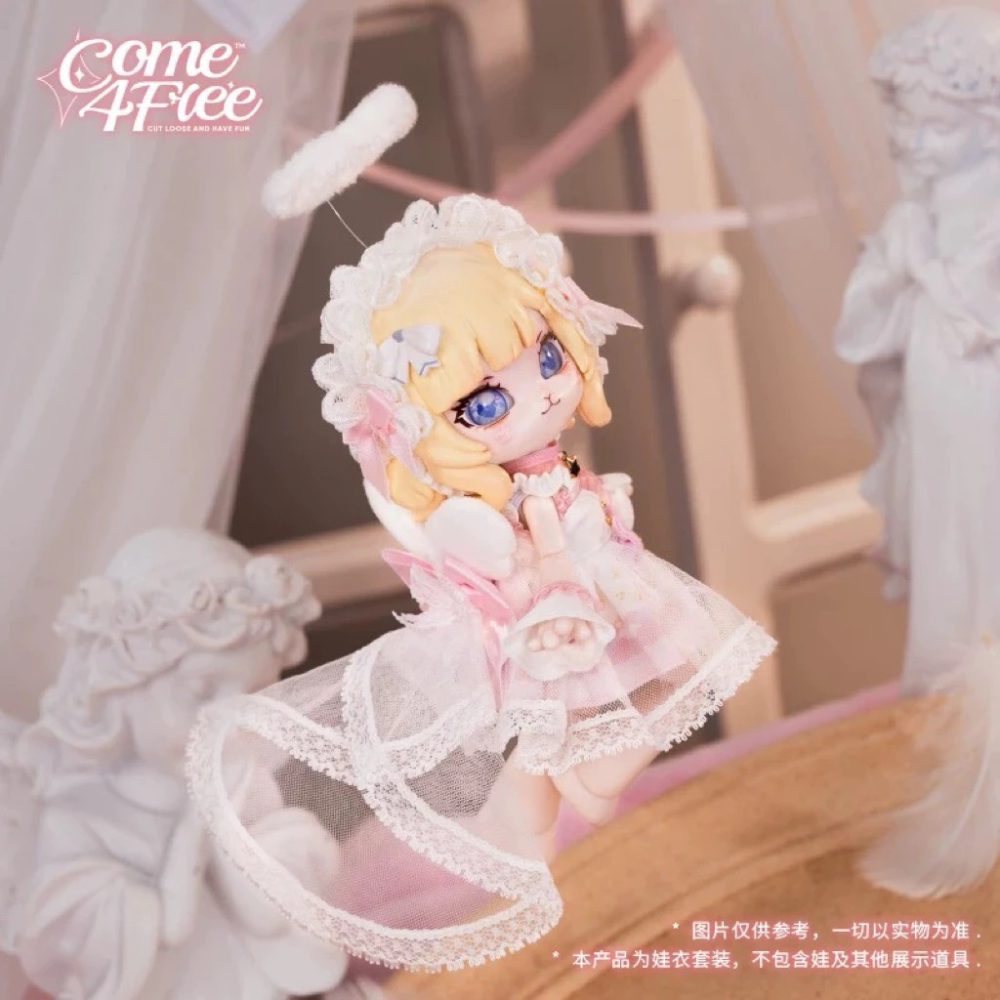 【現貨】 come4free 童話系列 12分 BJD 娃衣 天使未眠(不含娃)-細節圖2