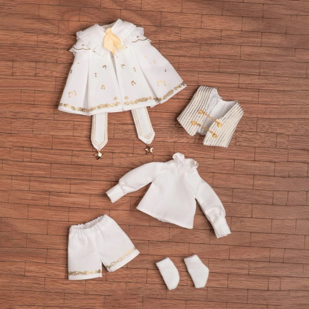 【現貨】 SIMONTOYS 交響演奏家系列 12分 BJD 娃衣 白日五線譜(不含娃)-細節圖3