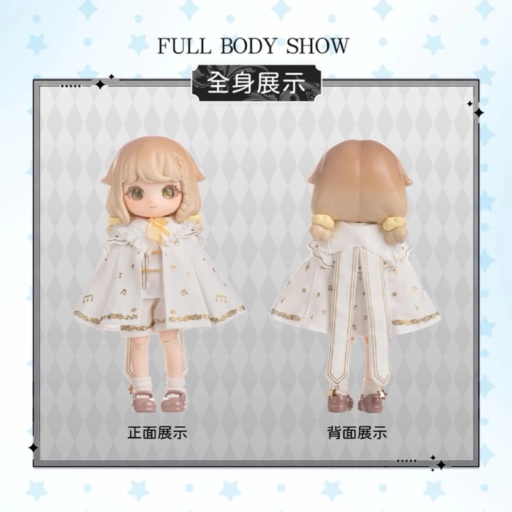 【現貨】 SIMONTOYS 交響演奏家系列 12分 BJD 娃衣 白日五線譜(不含娃)-細節圖4