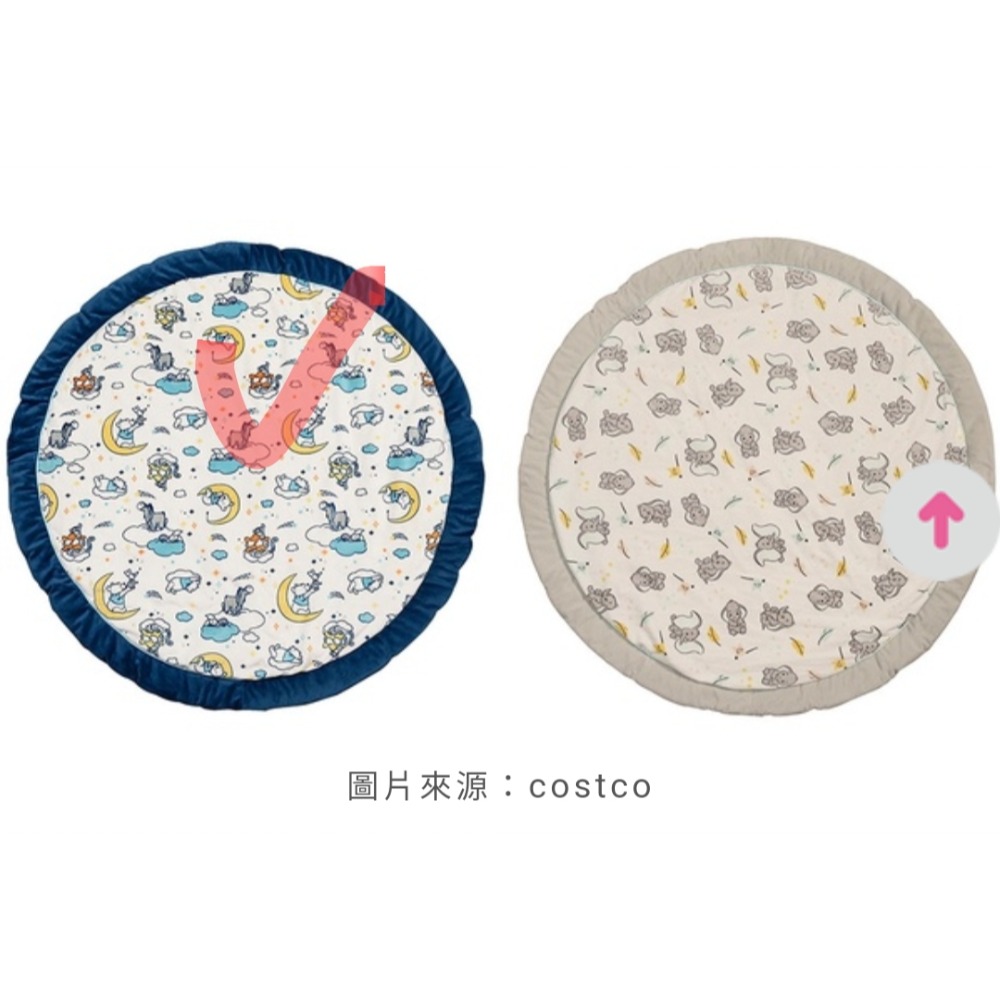 【二手/九成新】維尼絨毛圓毯+手搖鈴-細節圖2