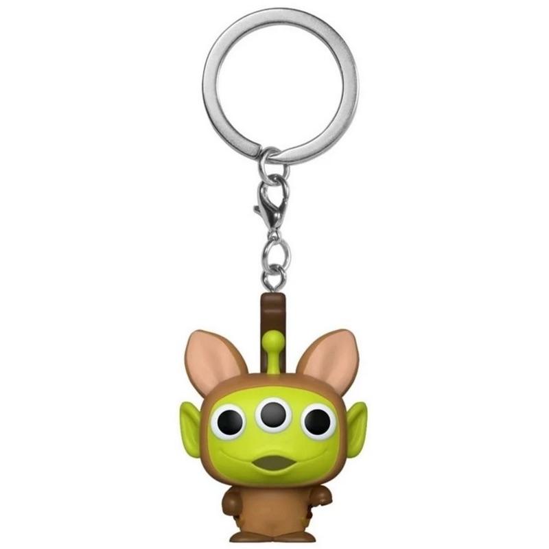 FUNKO POP鑰匙圈 皮克斯 三眼怪角色扮演系列 紅心裝-細節圖2