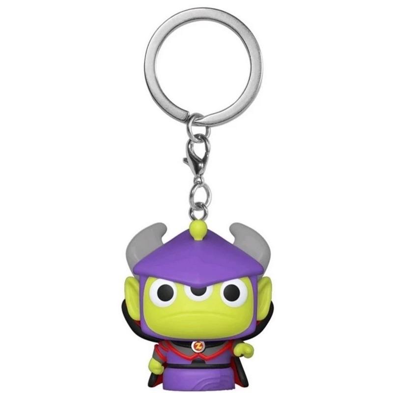 FUNKO POP鑰匙圈 皮克斯 三眼怪角色扮演系列 札克裝-細節圖2