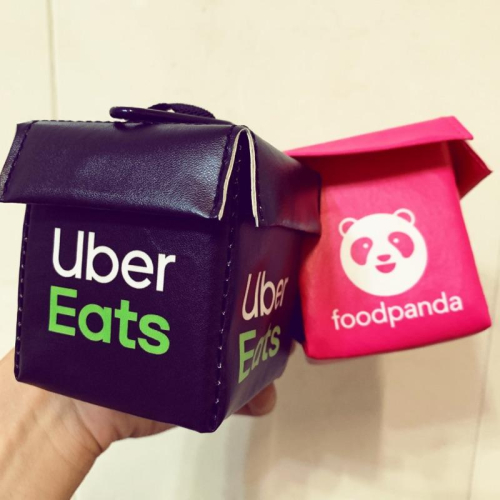 台灣外賣送餐包零錢包⋯Uber eats foodpanda