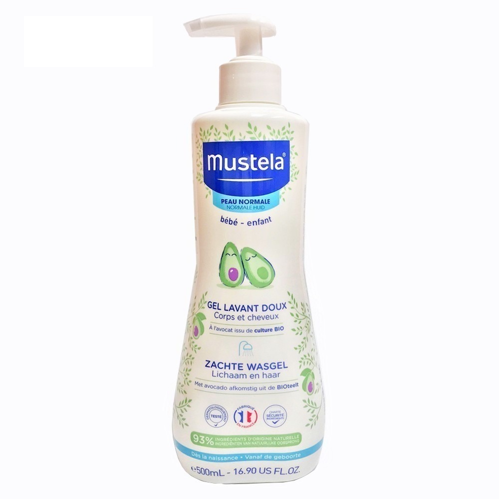 【限時購】MUSTELA慕之恬廊 雙潔乳500ml (沐浴洗髮兩用)-規格圖2