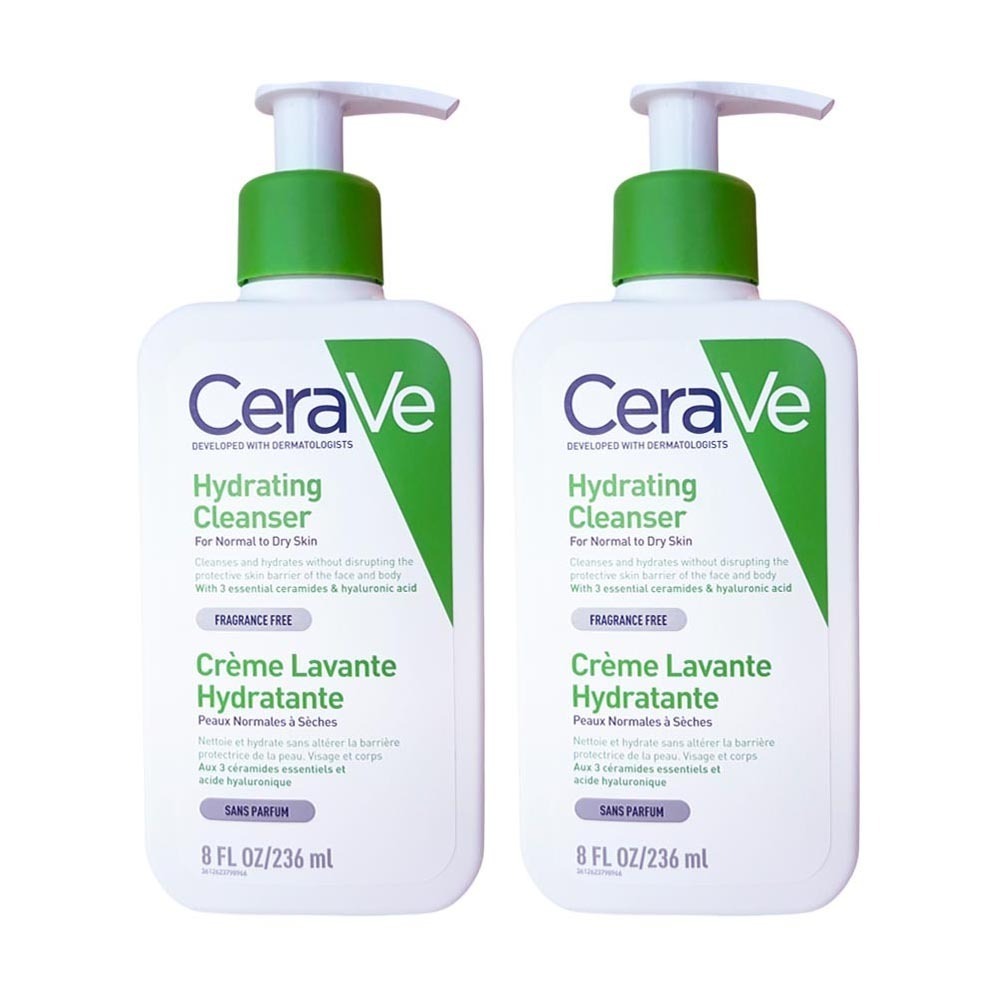 【限時購】CeraVe適樂膚 輕柔保濕潔膚露236ml【法國/美國製】-細節圖2