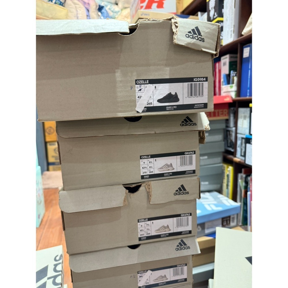 購Happy~adidas Ozelle 系列 GX6762 男款休閒鞋 #141804 箱損/缺鞋盒-細節圖8