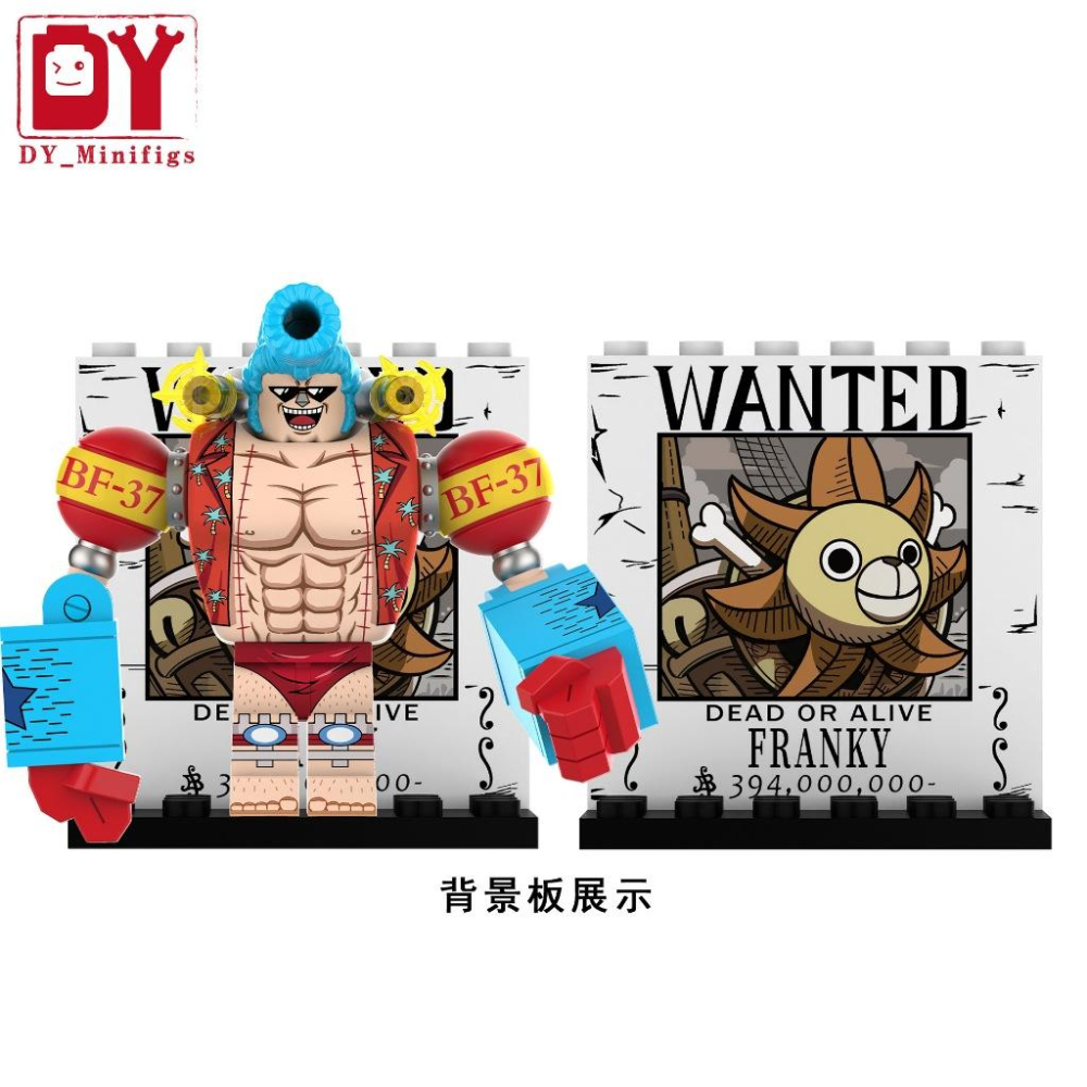【積木反斗城】DY640 DY641弗朗基 佛朗基 海賊王 航海王 人偶 積木-細節圖5