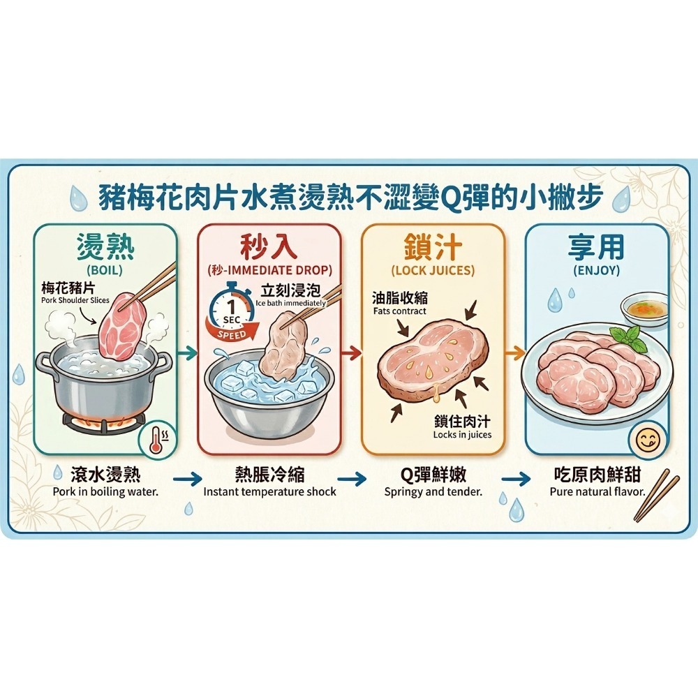 現貨|台灣豬梅花原肉切片1kg/袋裝-細節圖3